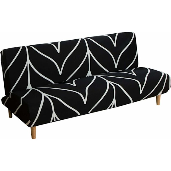 3-sits stretch Clic Clac sofföverdrag, sofföverdrag för hopfällbar Clic Clac-bänk utan armstöd 180-210cm (L, Färg E) HIASDFLS