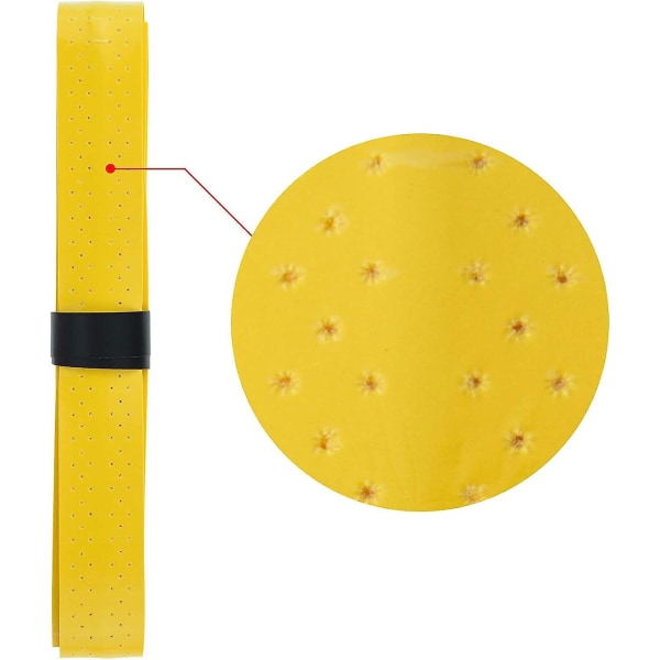 10-delers tennisracket gripetape Anti-skli superabsorberende tennisovergrip Badmintonovergrip, flere farger