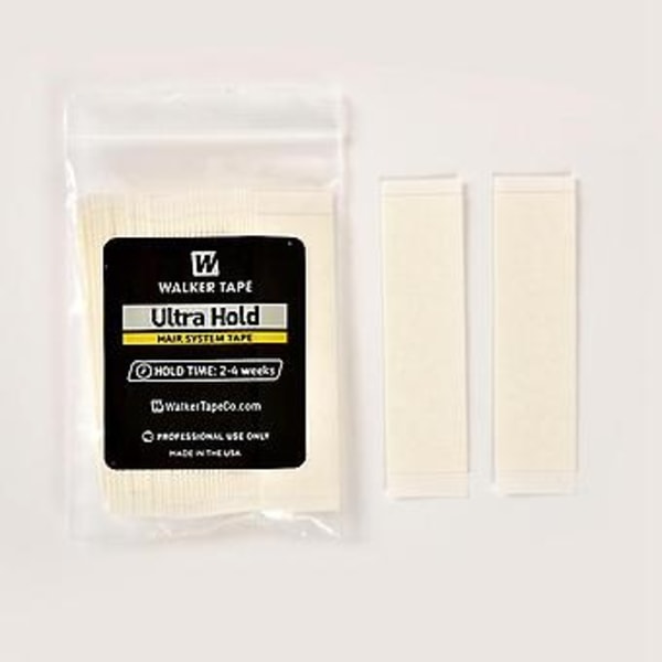 72 stk./lot Supersterk Fikserende Hårtape Lim Extension Dobbeltsidig Tape For Toupee Blonde Parykk Fi