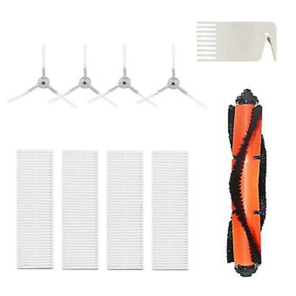 Filter Roller Huvud Sidoborste Kit För Mijia G1/mjstg1/skv4136gl Mi Robot Dammsugare-mopp Essential Tillbehör