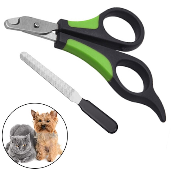 Small Animal Nail Clippers - Best Cat Nail Clippers and Trimmers for Home Grooming Kit - Professional Grooming Tool (Style 1)