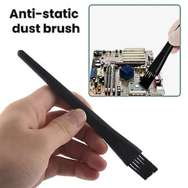 6 in 1 S Kannettava Nylnti Staattinen Bru Puhdistusharjasarja, (