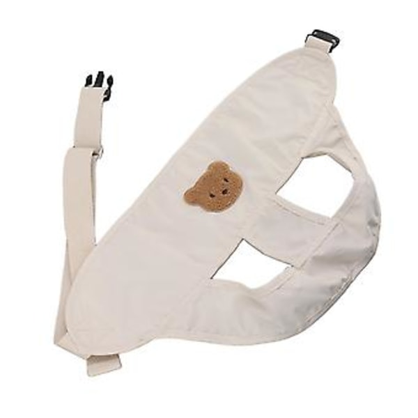 Babystol Sele Bærbar Myk Lengde Justerbar Pustende Baby Mating Sikkerhetssete Stropp 54cm Khaki