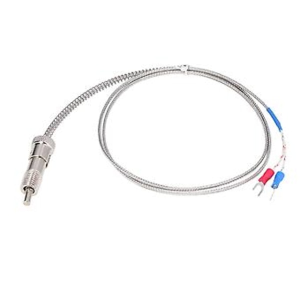 K Typ Termoelement Nickel Silikon Kompressionsfjäder Termoelement för Temperatursensor M12 1m