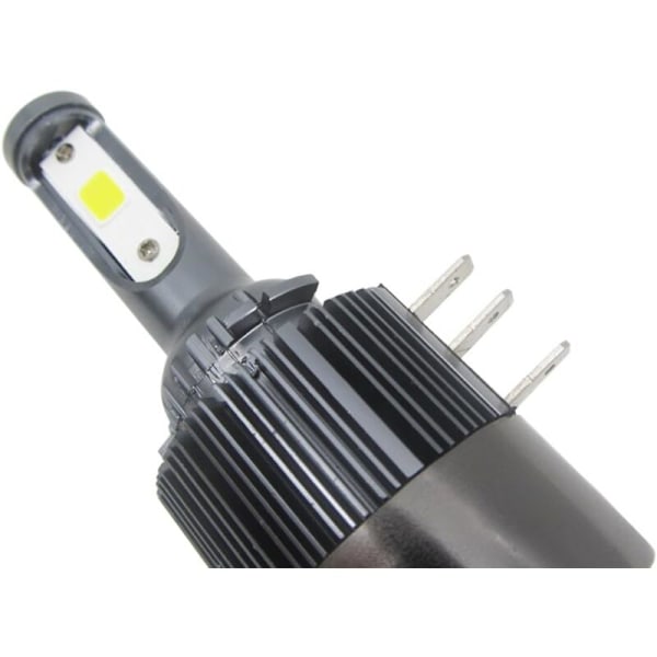 H15 110W LED COB Kit Bilforlygte 9200LM 6000K Hvide Lamper Pærer, 55W/Pære, 2 års garanti