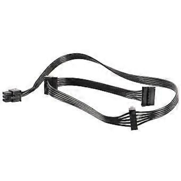 4 stk. 6-pin til 3X SATA Driver Strømforsyningskabel til Supernova 650 750 850 1000 1600 2000 G2 G3 P2 T2 GS