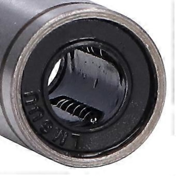 10 stk. lineær bevegelseslager sylinder optiske akser skyve testramme reservedel ID 6 mm OD 12 mm LM6UU
