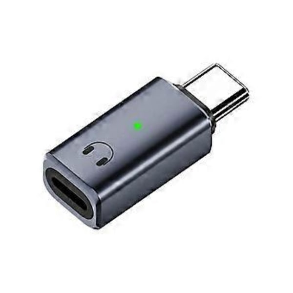 Kuulokekaapelin muunnin USB C uros - 8-nastainen naaras audioadapteri 15:lle, Type C -matkapuhelin valkoinen