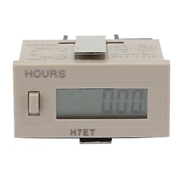 DC 5-30V H7Et BVM Digital Elektrisk Räknare Totalisator med 6-siffrig LCD-display