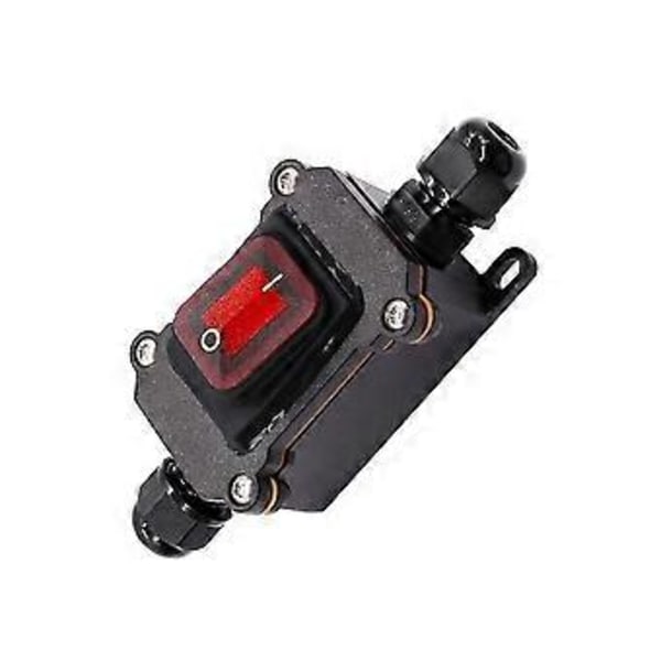 Ip67 Vattentät Inline Strömbrytare 12v Dc 20a Hög Ström Vattentät Strömbrytare