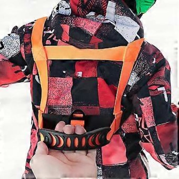 Beculerty Skidharness för Barn, Skidharness Tränarryggsäck för att Lära Barn Att Åka Skidor Säkert, Träningsharness Utrustning för Att Förbereda Dem