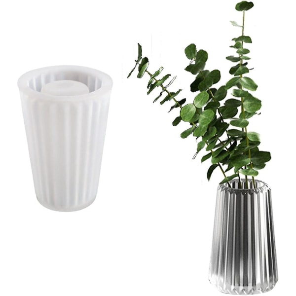 1 stk Silikone Vase, Silikone Blomster Vase, Vase Harpiks Støbeforme Smykker Silikone Støbeforme, Lille Knop Dekorativ Blomster Vase Home De