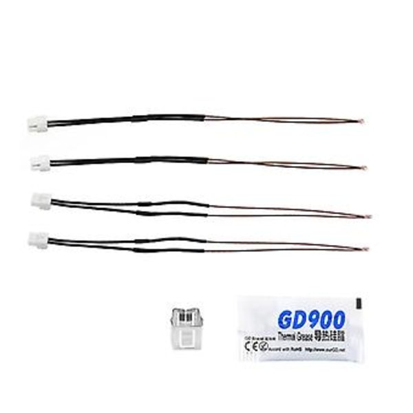 NTC100K X1 P1P Serie Termistor Sensor Høj Temperatur 300 til Varmeblok