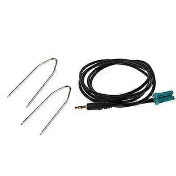Aux Input Kabel 3.5mm Jack Radio MP3 Aux Adapter Passer til Megane Laguna Modus