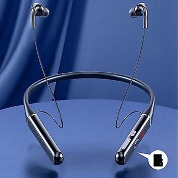 100 timmars Bluetooth-hörlurar Stereo Trådlösa Bluetooth-hörlurar Nackband Brusreducerande Sport