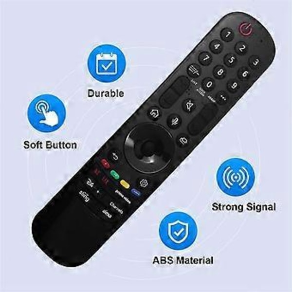 MR23GA AKB76043102 Korvaava kaukosäädin TV:lle 86QNED80 43QNED75ARA 43QNED75URA 50QNED75ARA 50QNED75URA