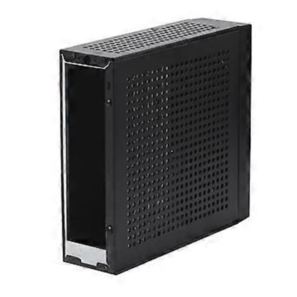M09 HTPC Host Mini ITX Computer Kabinet DC Strømforsyning Industriel Kontrol Kabinet Hjemme Desktop Computer Case