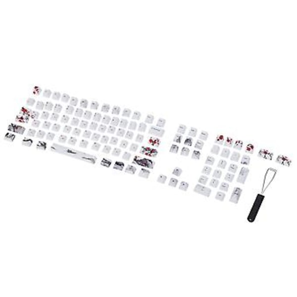 Pudding Keycaps, Keycaps PBT 5-sidig Sublimering Keycap Set Mekaniska Tangentbord Keycaps State-of-the-Art Design