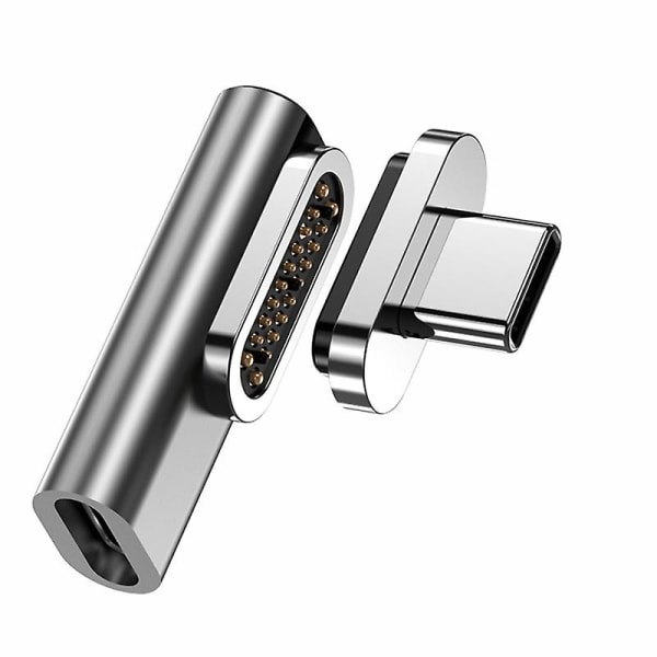 100w 24-pin magnetisk USB C-adapter C-type 10gbps lademagnet dataomformer