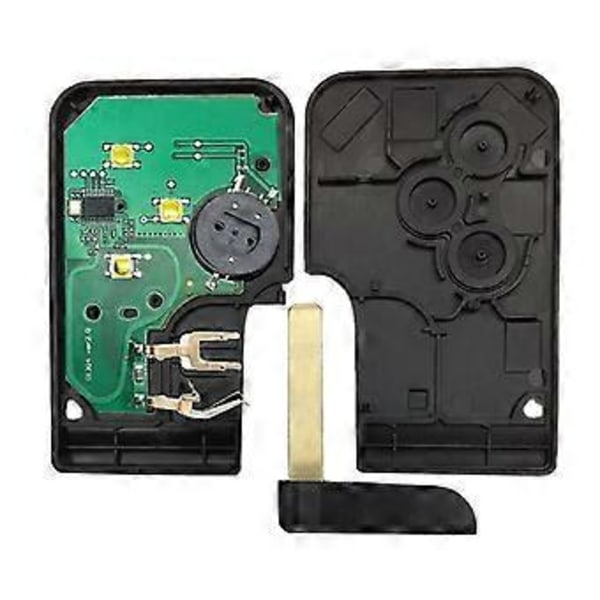 För Renault Megane Scenic Kort Chip Blad 433mhz För Smart Fjärrkontroll För Nyckelbricka 3