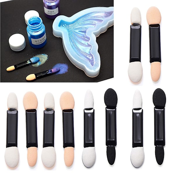 50 st Resin Smearing Sticks Resin Mold Färgning Daubed Verktyg Smycken Tillverkning