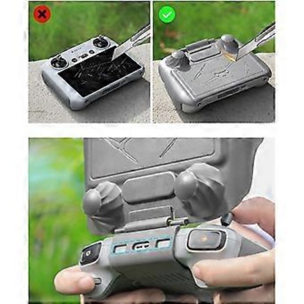 För Dji Mini 3 Pro Rc Kontroller Skydd Solskydd Solhuva Skyddstillbehör Ny