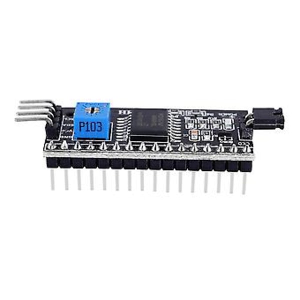 Iic I2c Twi Spi Gränssnittskortsmodul Pcf8574t För 1602 Lcd 2004 Led