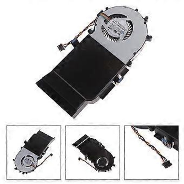 Erstatningsvifte for bærbar PC 12V 1A 4 ledninger Radiator for Dell Optiplex 3040M