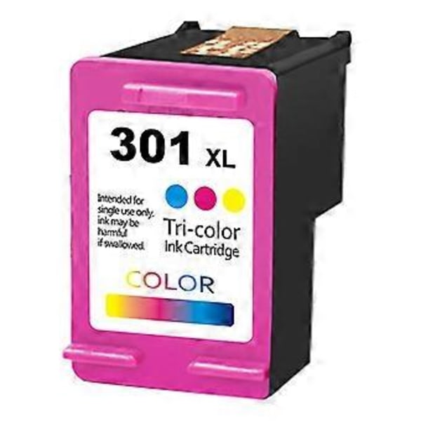301XL Bläckpatron Ersättning för 301, Kompatibel med Deskjet 1000 1050 2050 2630 2540 2510 Skrivare Multicolor