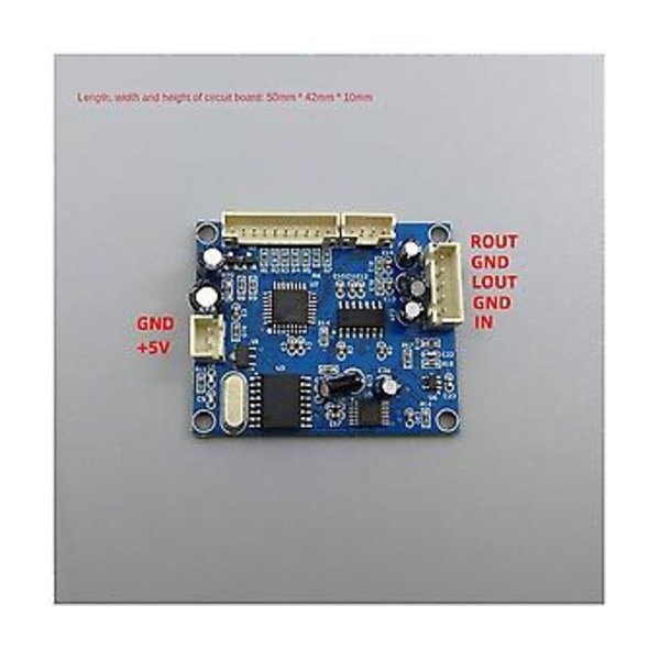Dsp Digital Reverb Modul Oke Reverberationskort Mixer Modul För O Förstärkare 0-99 1