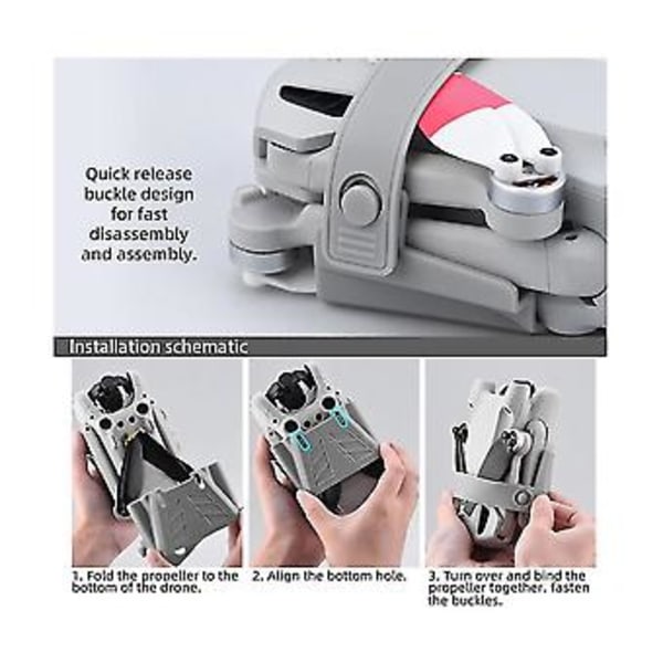 Dr Props Propr Stabilizer Propr H Fixer Suoja Mini 3 Pro Suojaava Lisävaruste