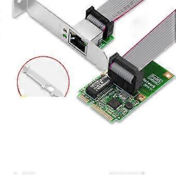 Mini PCIE Nätverkskort Nätverksadapter Internet Free Lan Adapter Ethernet Gigabit Nätverkskort RJ45 Lan-kort