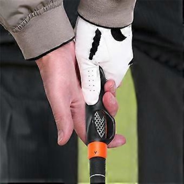 Golf Grip Træningshjælp Golfsving Golf Putter Grips Golfsæt Højre Hånd Golfspiller Grip Corrector (Blå)