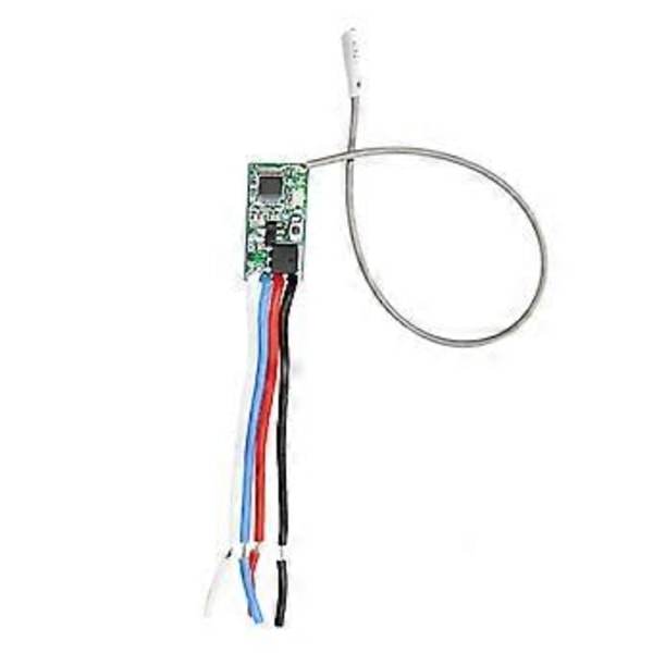 433MHz 1CH RF Relä Mottagare Trådlös Fjärrkontroll Switch Modul 1527 Inlärningskod för LED-ljusreparation