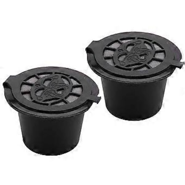 6 st/förpackning Återfyllningsbar Återanvändbar espressokapsel för kaffemaskin Återanvändbar kapsel Påfyllning Tom kapsel