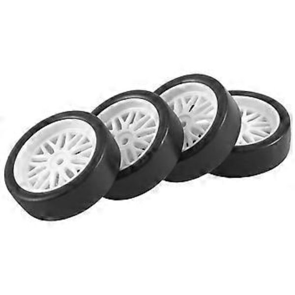 4 st RC Drift Däck Hjul Hårt Däck för LDRC LD1801 LD1802 LD1803 A01 A02 A86 A86P RC Bil Uppgraderingsdelar Tillbehör