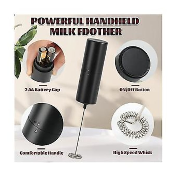 Handhållen, Batteridriven Dryckesmixer, Mini Mixer För Latte, , A