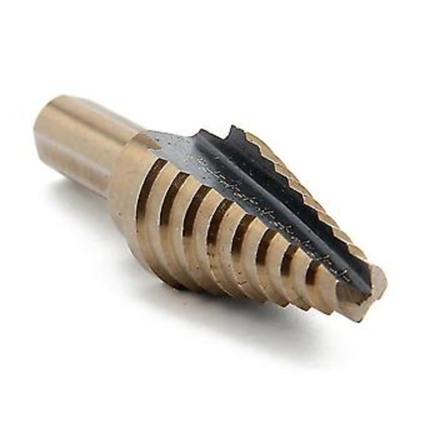 5 st Stora Titan Hss Stegkonborr Hålskärare Bits Set Verktyg + Fodral