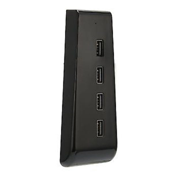 for PS5 USB Hub Høyhastighets 4 Porter USB 2.0 Utvider Lader Kontroller Adapter Utvider Spillkonsollporter