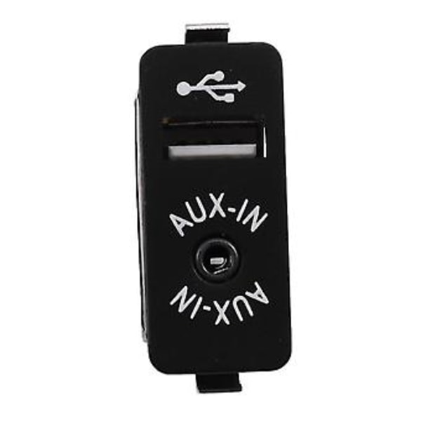 Bil USB Aux In Plugg Ekstra Inngang Socket Adapter For E81 E87 E90 F10 F12 E70 X4 X5 X6