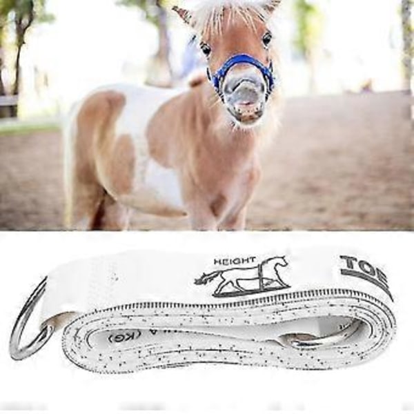 Mätband för Häst & Ponny Höjd & Vikt Enkel Mätning 2,5 Meter/ 98 Tum