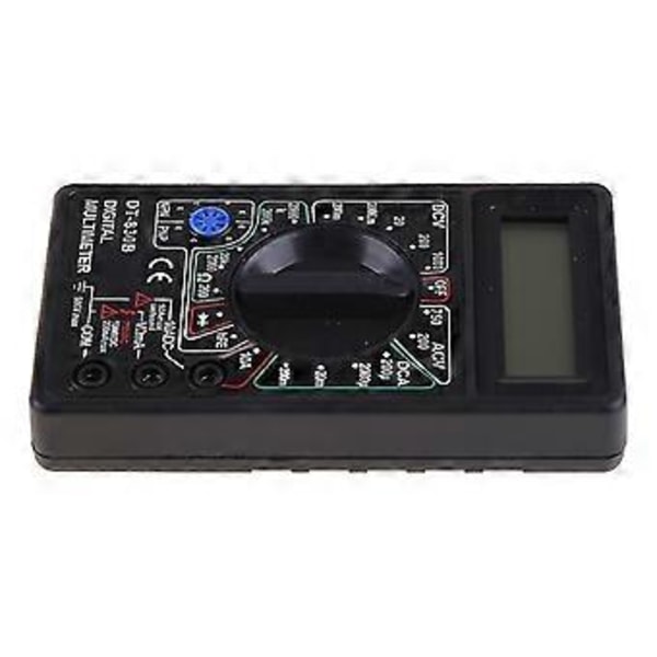 DT-830B Multimeter LCD Auto Range Digital Voltmeter Ohmmeter Volt Tester