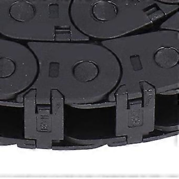 3 st 3D-skrivare Drag Chain Wire Carrier 3 Håls Öppen Typ Nylon för VORON 2.4 Switchwire