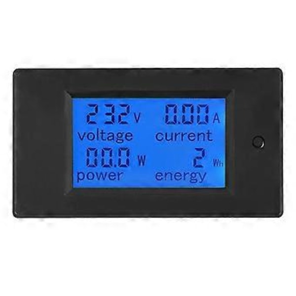PZ-021 20A Digital AC LCD Spänning Ström Effekt Energimätare Testare Amperemeter Voltmeter