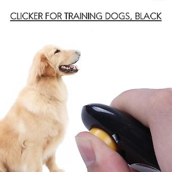 Clicker til hundetræning, sort