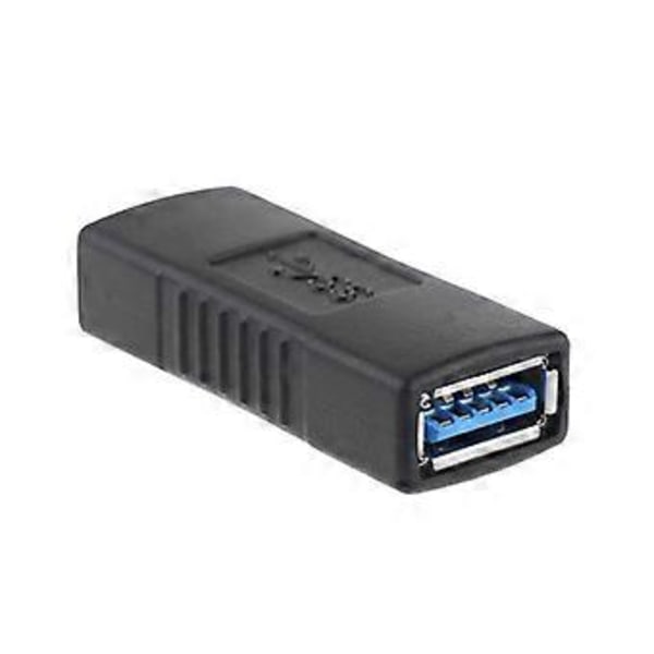 USB 3.0 Koppling Hona till Hona Adapter Förlängningsanslutningsomvandlare