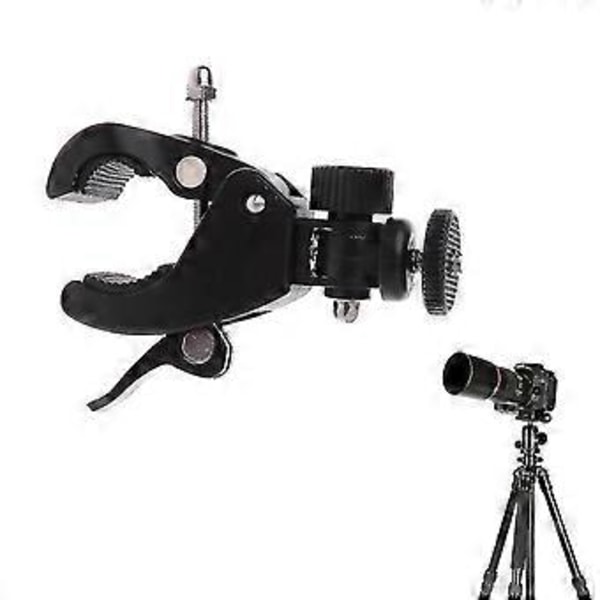 Kamer Superklämma Stativklämma För Hållning av LCD-skärm/DSLR-kameror/DV-verktyg Ny