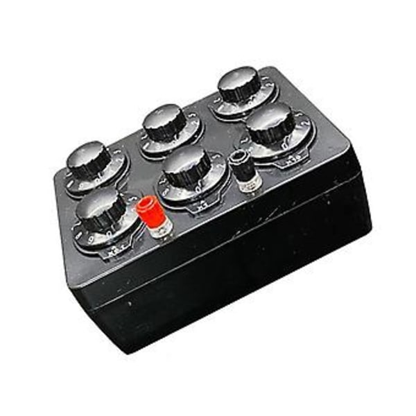 0-99999.9 Ohm Enkel Resistanslåda Variabel Dekad Eller Undervisningsinstrument