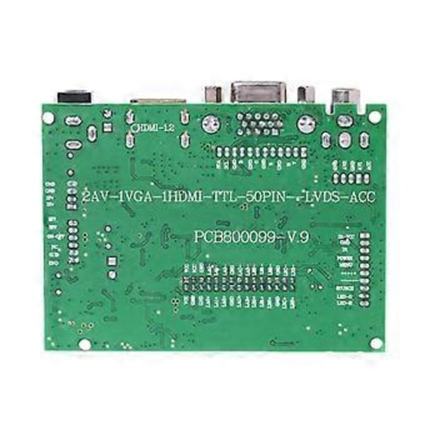 AT070TN90/92/94 7 tuuman VGA 50pin LCD-ohjainkortti LCD TTL LVDS -ohjainkortti