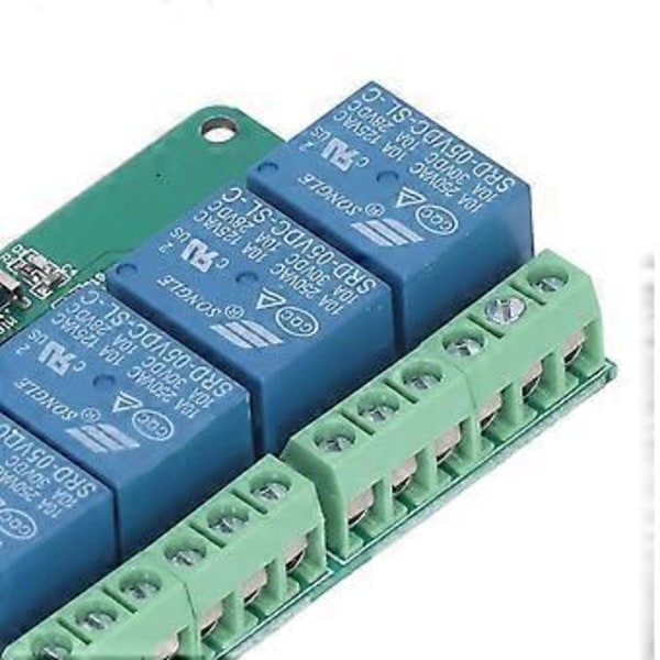 4-kanals Relämodul 5V för HID Drive Free USB Expansionskort PC Intelligent Kontrollbrytare